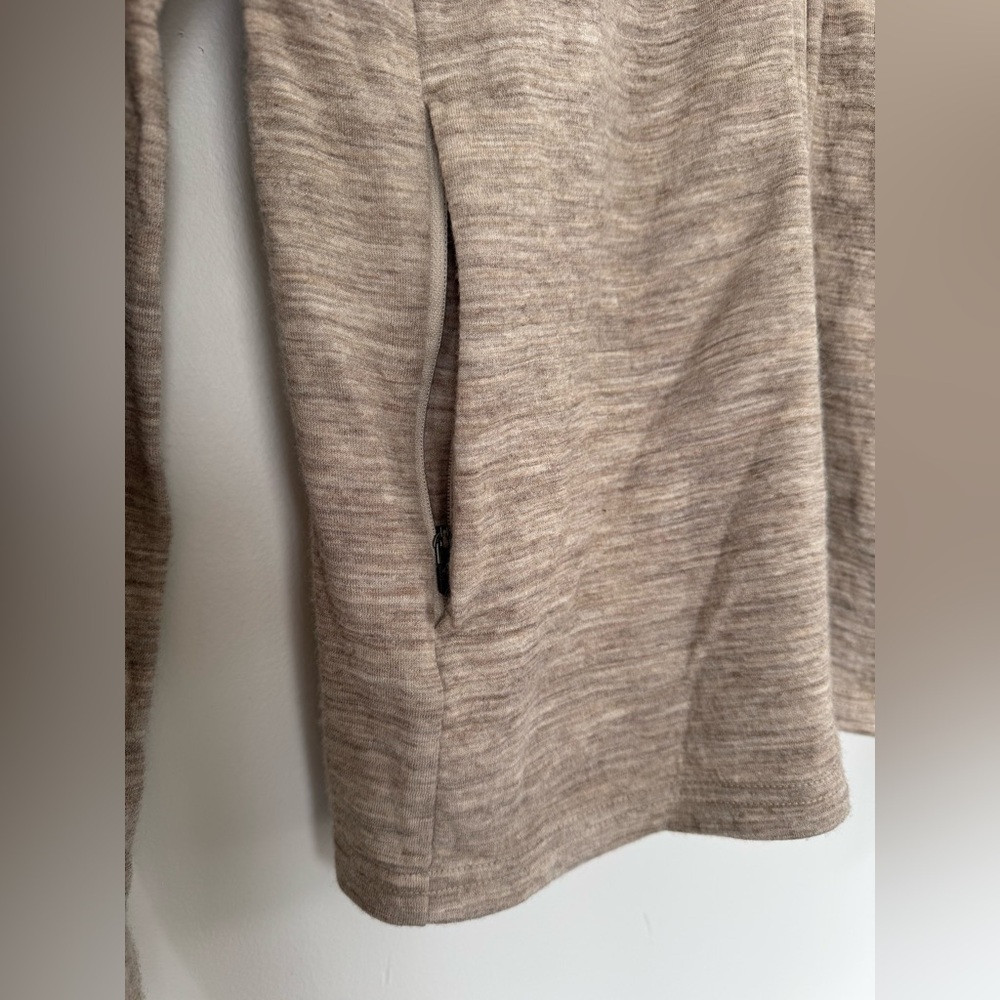 Paka Breathe Full Zip Alpaca Hoodie Cream Size Medium - Picture 3 of 10
